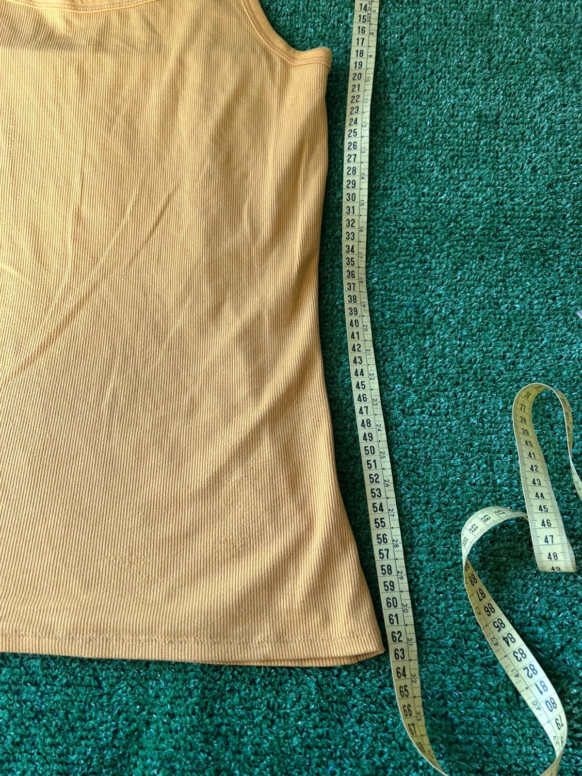 No Boundaries mustard yellow tank top – photo 4